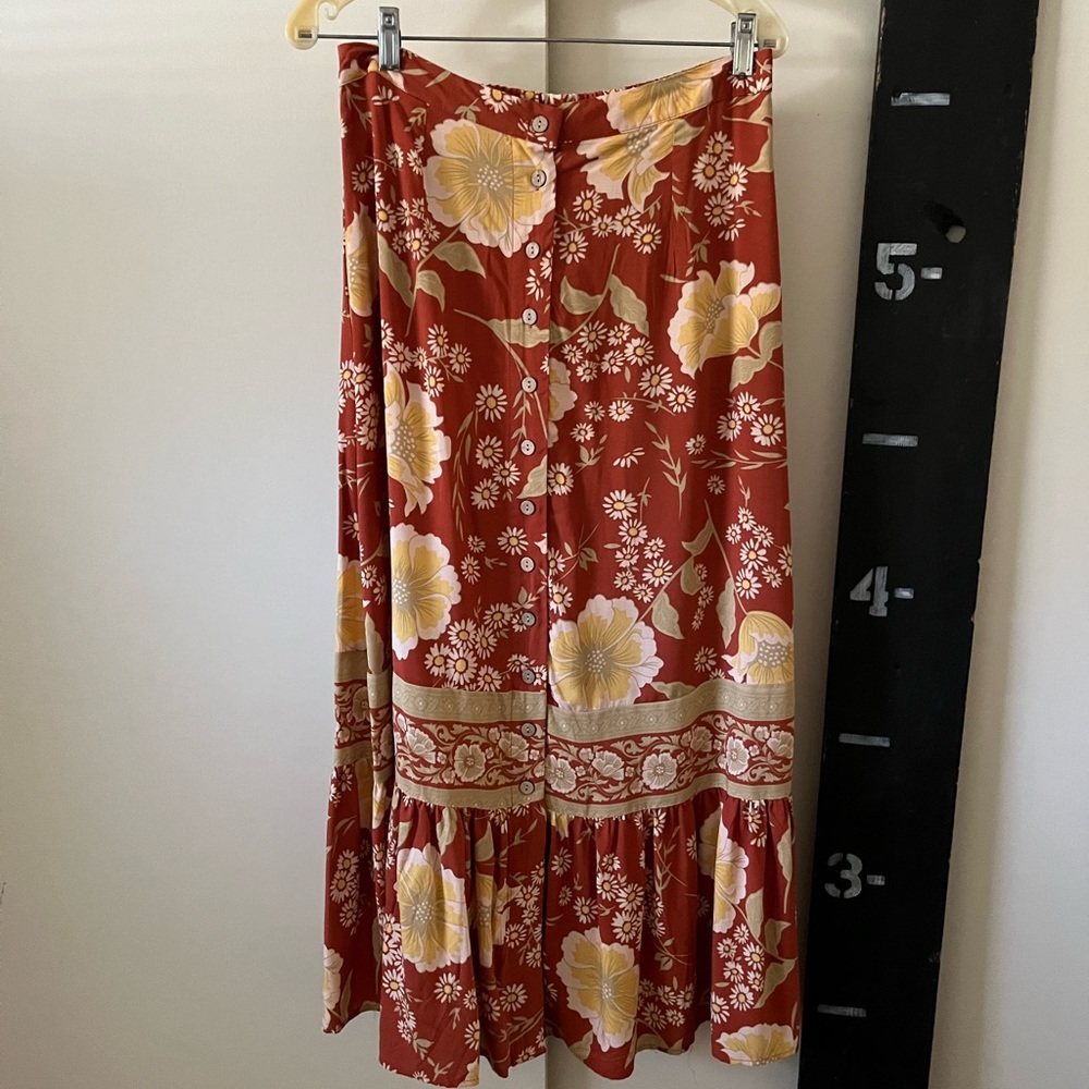 Cynthia Rowley Midi NWOT Floral Skirt